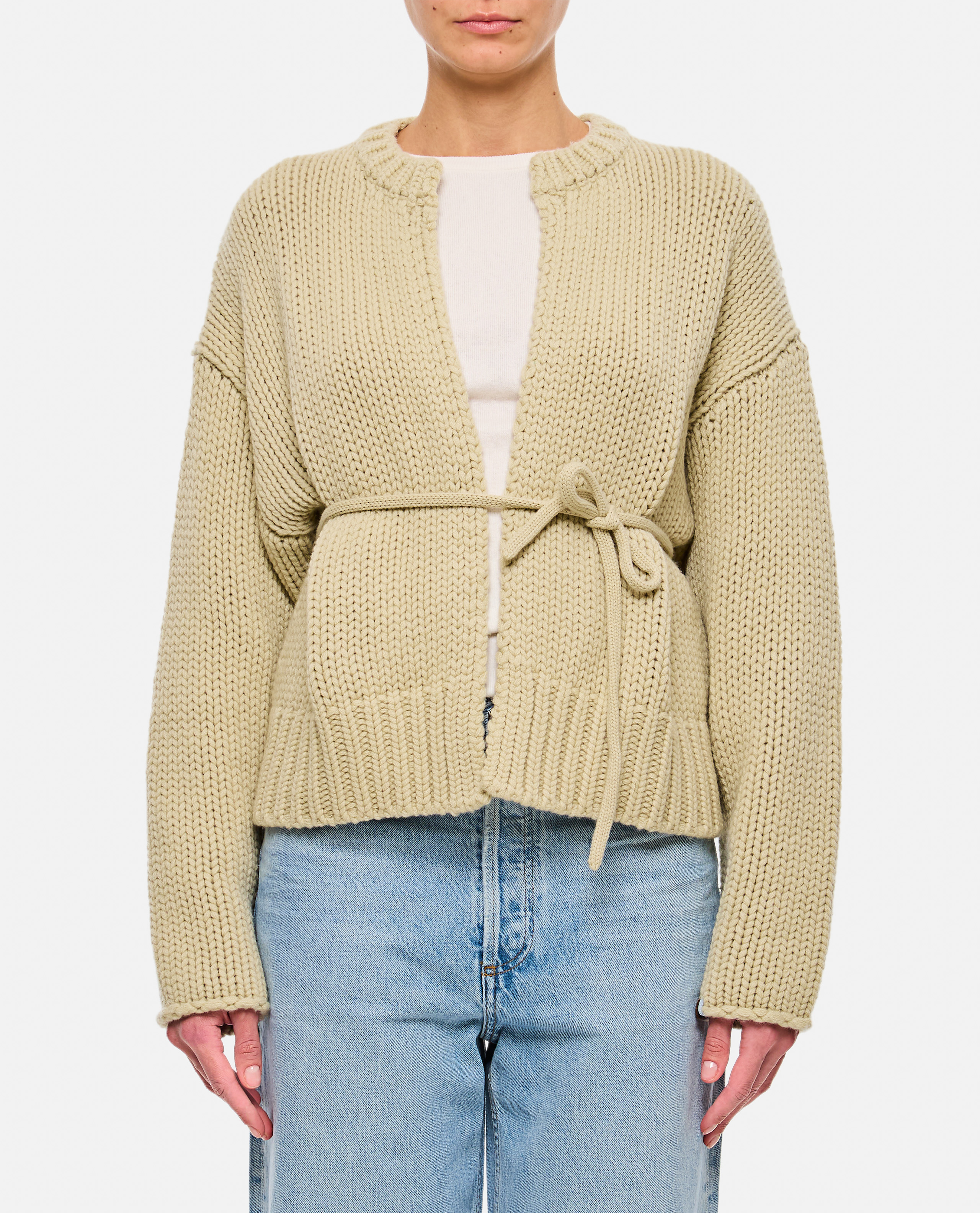 GINZA 캐시미어 HANDKNIT 가디건
